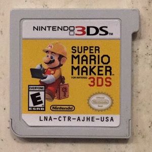 Super Mario Maker 3DS Nintendo 3DS Game